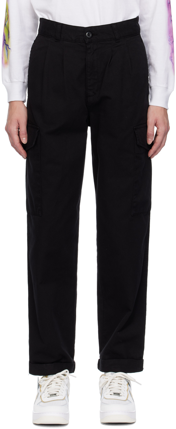 Black Collins Trousers