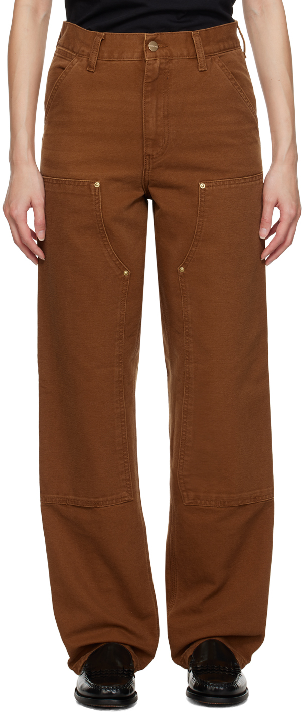 Brown Double Knee Jeans
