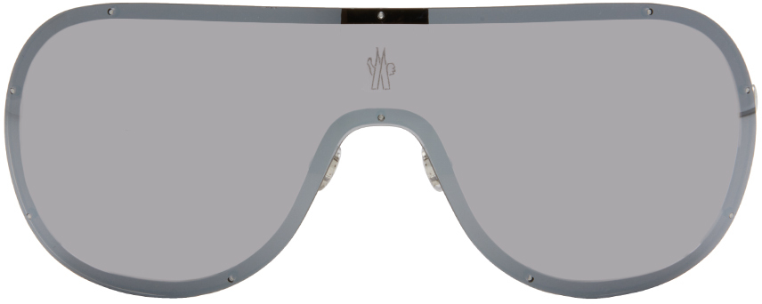 Moncler Silver Avionn Sunglasses