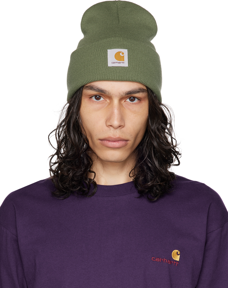 Carhartt store beanie green