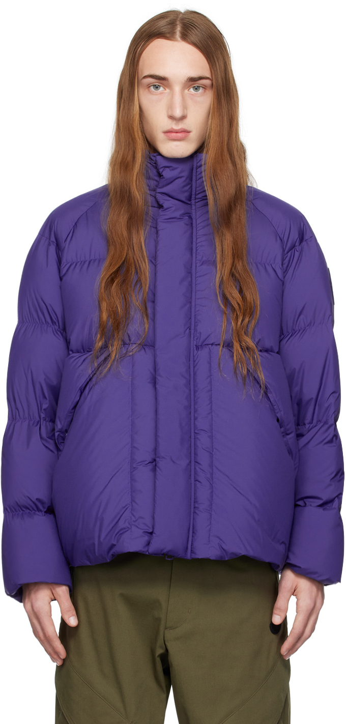 Blue Adhil Down Jacket