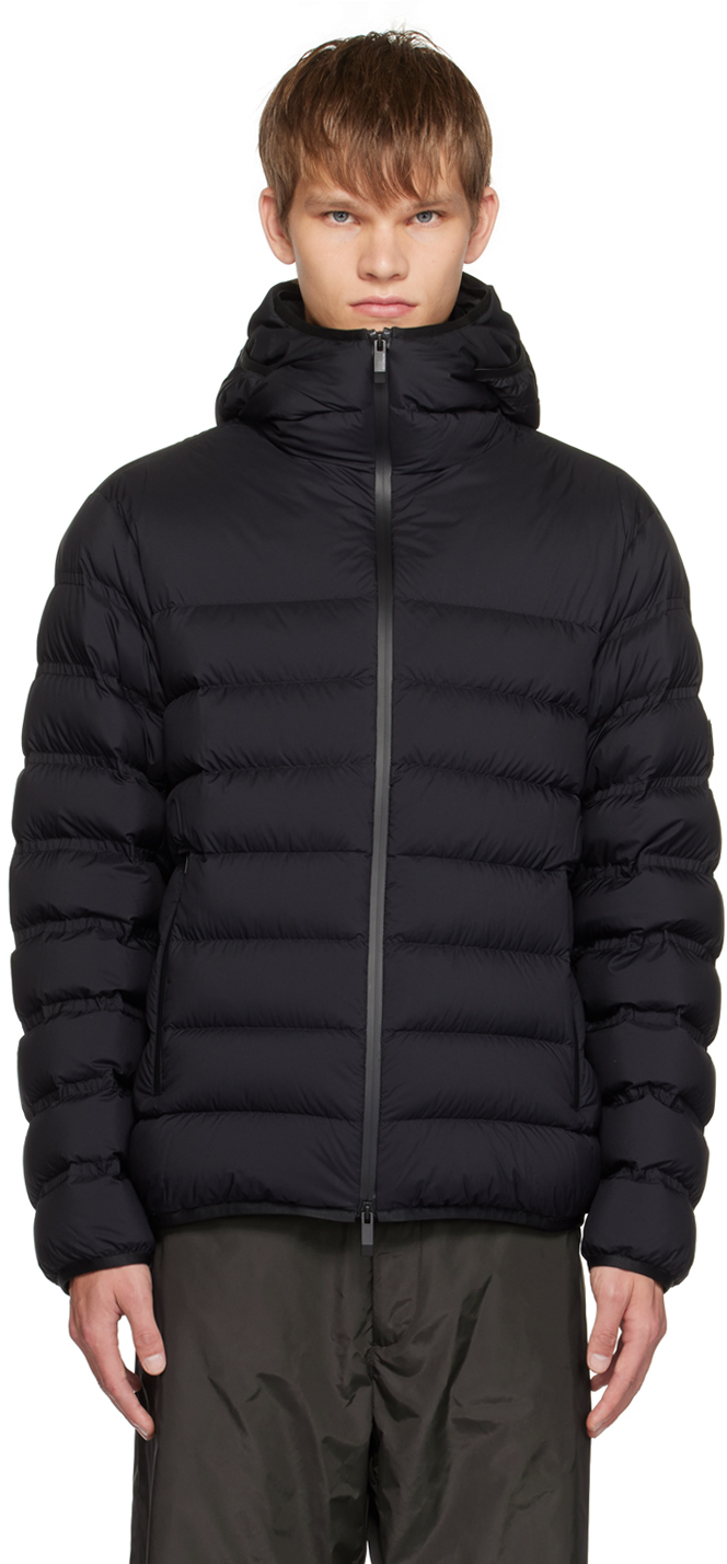 Shop Moncler Black Arroux Down Jacket In 999 Black