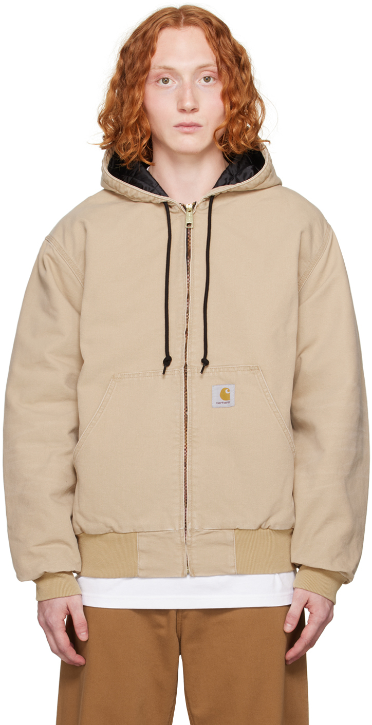 Tan OG Active Jacket by Carhartt Work In Progress on Sale