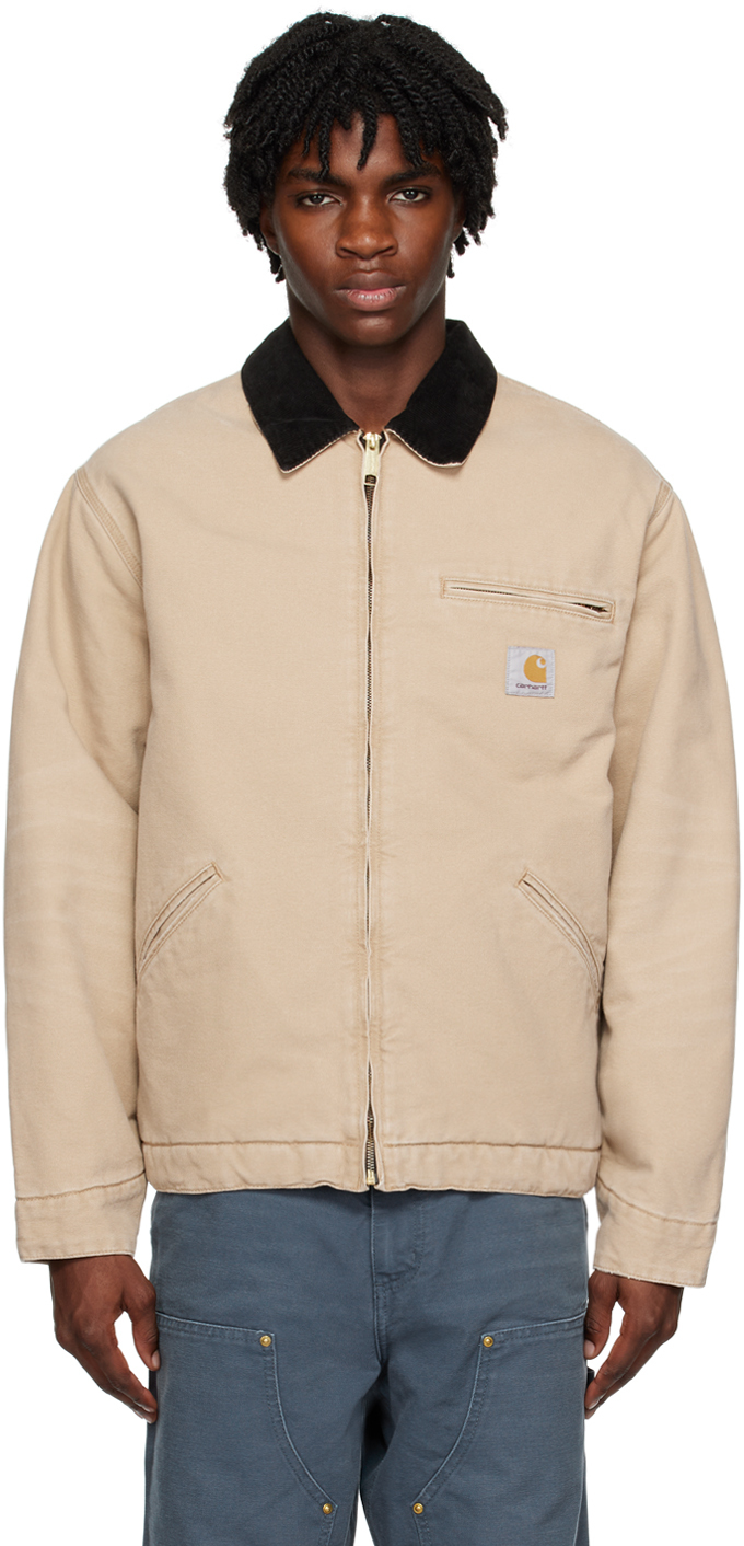 Carhartt Organic-cotton Shirt-jacket In Brown