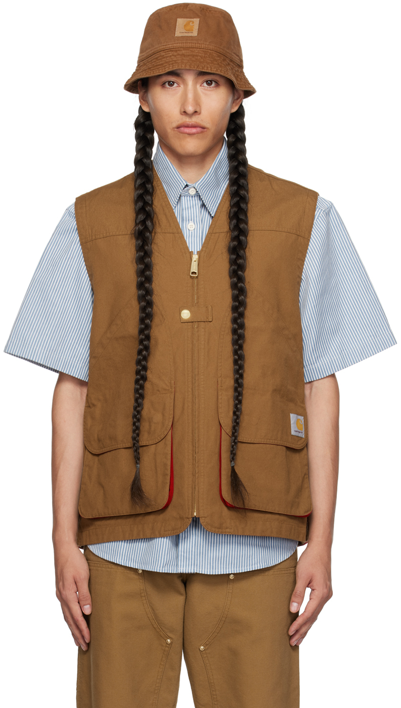 Brown Heston Vest