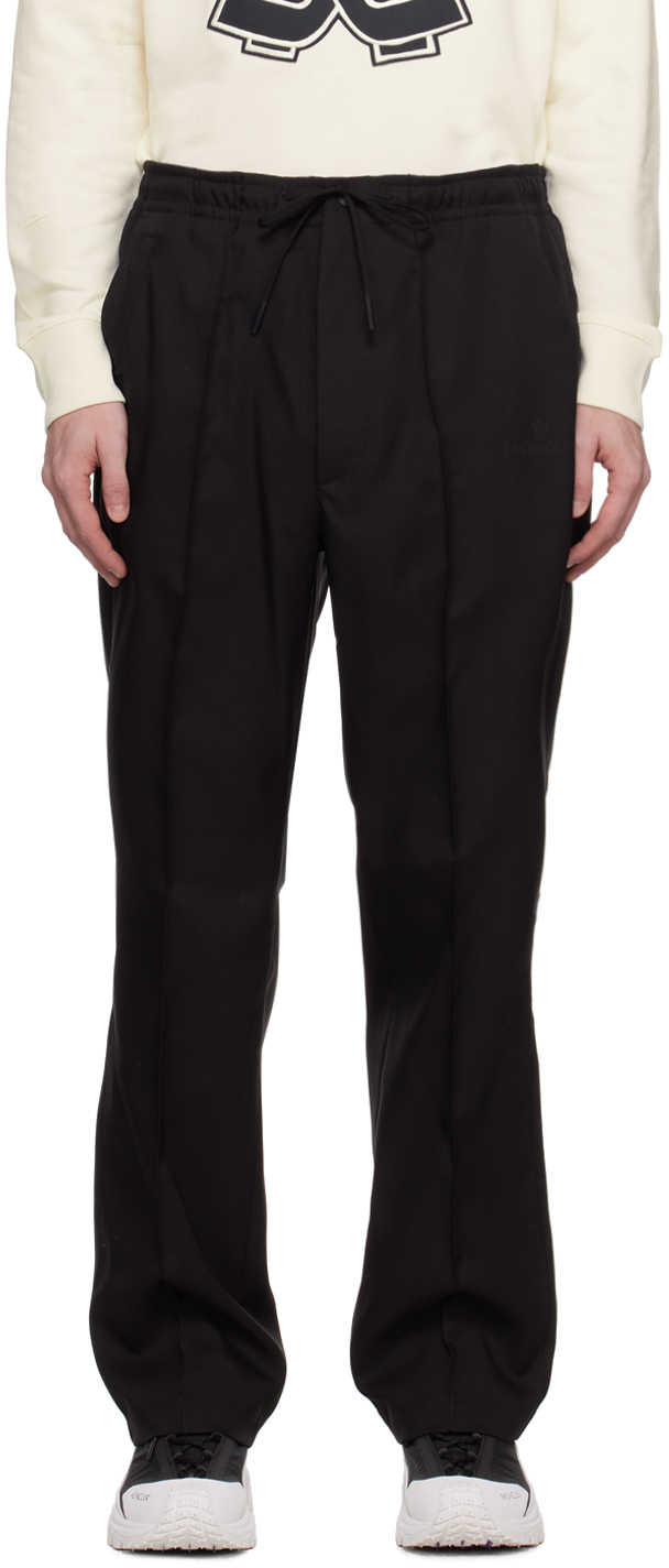 Moncler Black Drawstring Trousers
