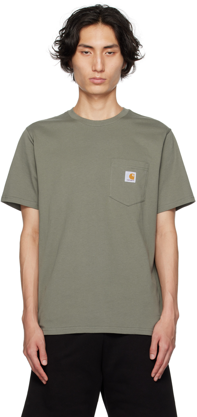 Khaki Pocket T-Shirt