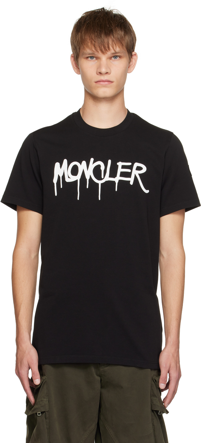 moncler t shirt noir