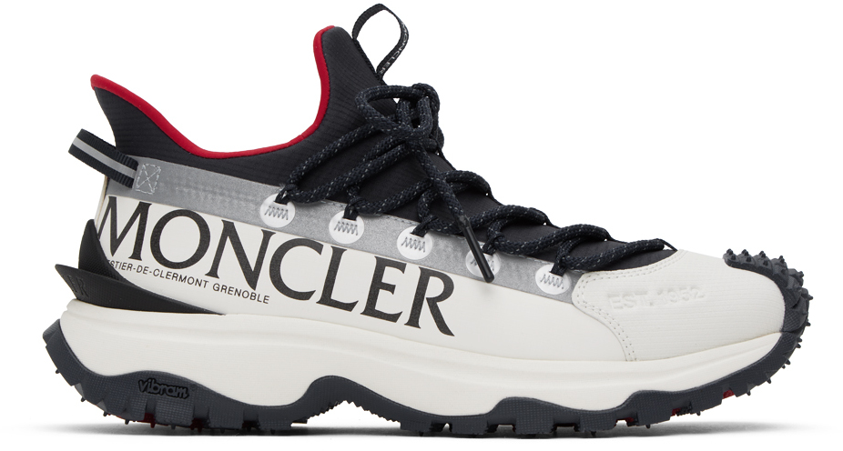 Moncler Trailgrip Lite 2 Panelled Shell Low-top Trainers In White