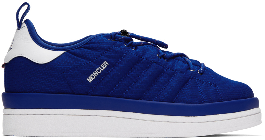 Moncler x adidas Originals Blue Campus Sneakers