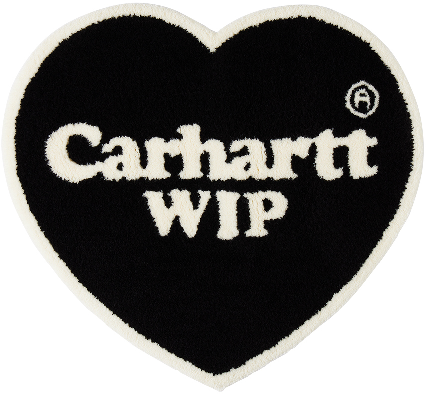 Carhartt Black Heart Rug In Black/ White | ModeSens