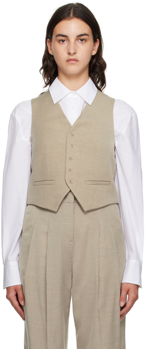 Taupe Gelso Vest