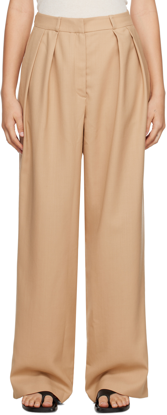 Tan Tansy Trousers