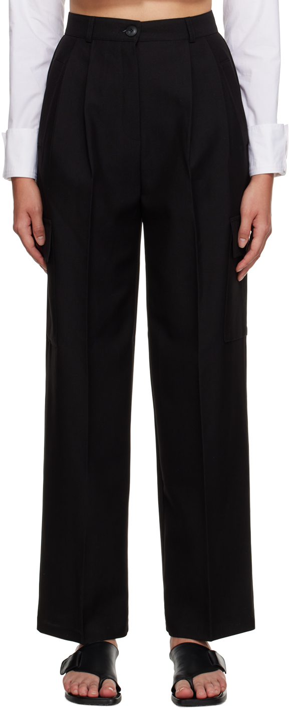 Tate Trousers - Black – The Frankie Shop