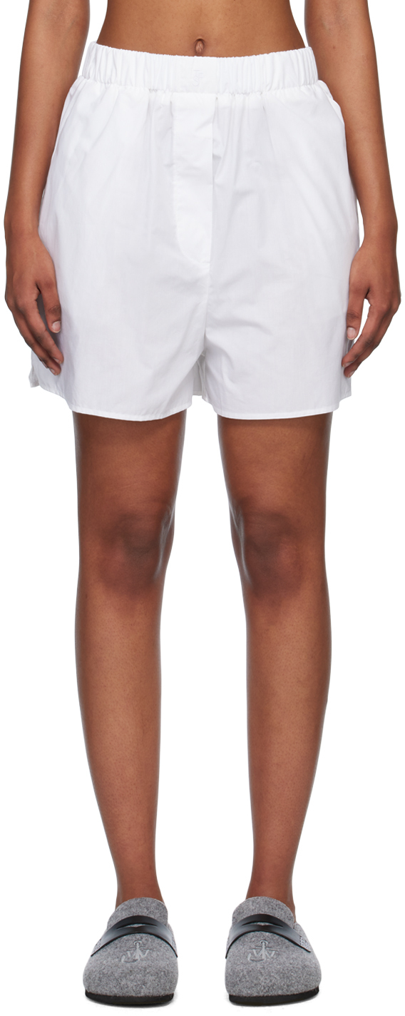 Shop The Frankie Shop White Lui Shorts