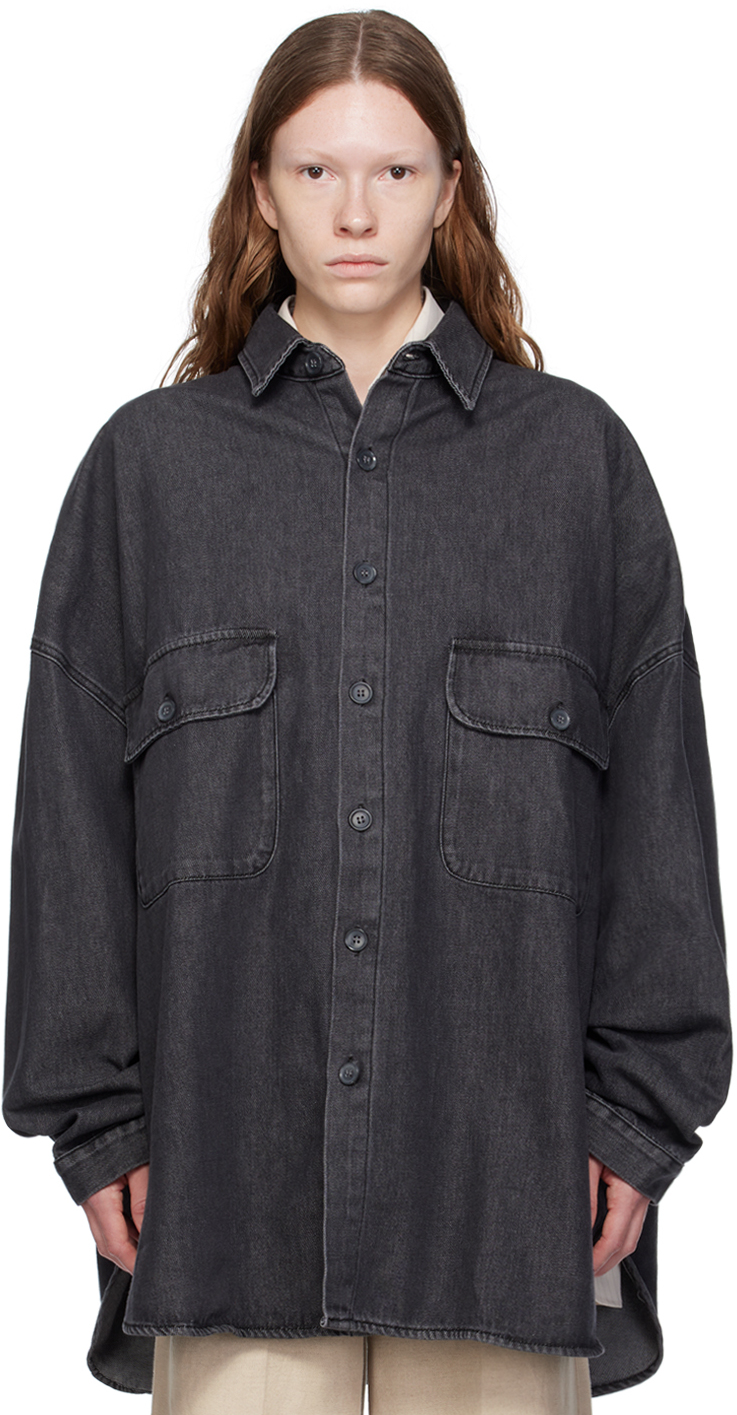 Gray Dallas Denim Shirt