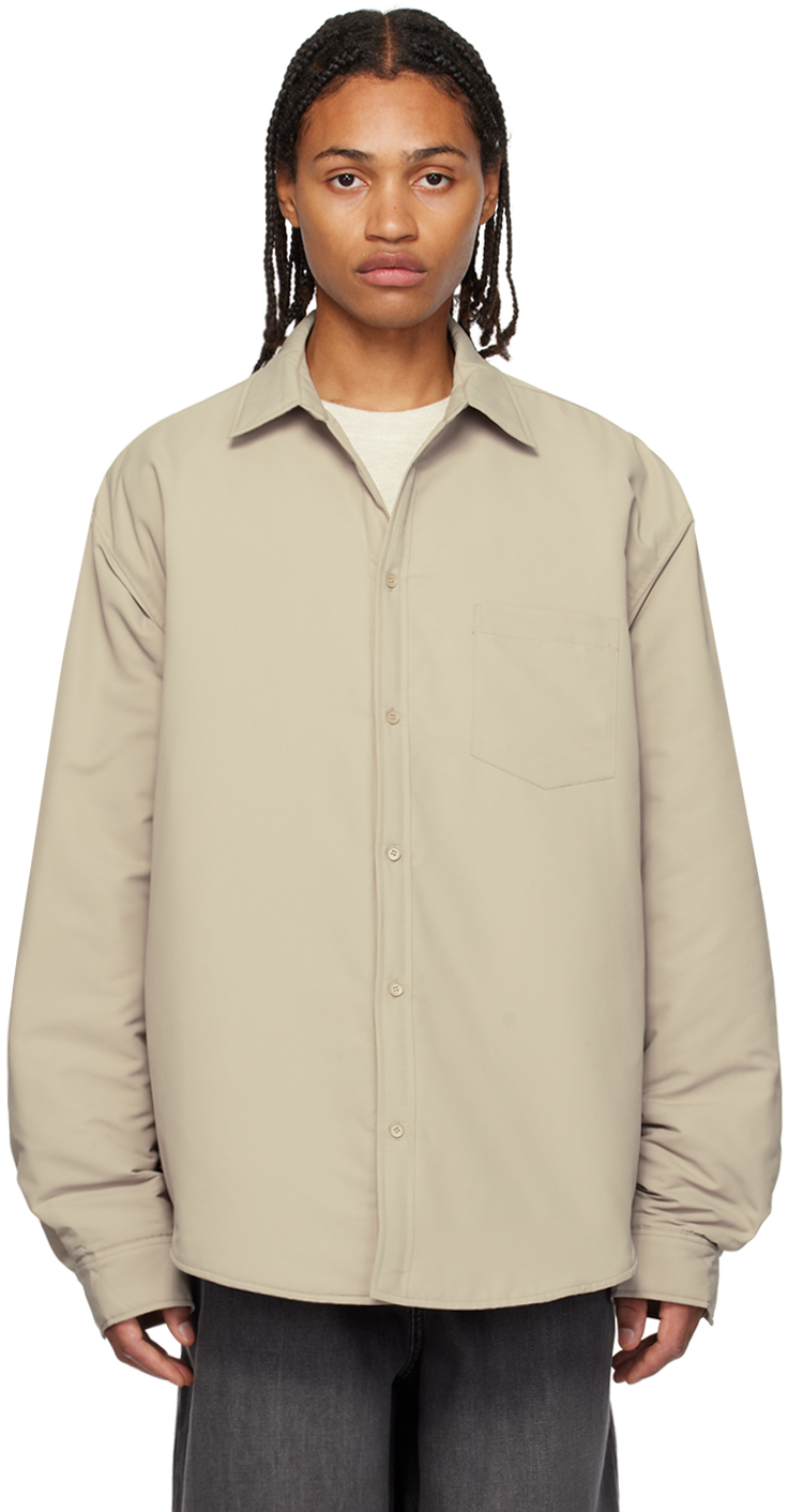 The Frankie Shop Beige Maine Jacket In Mastic