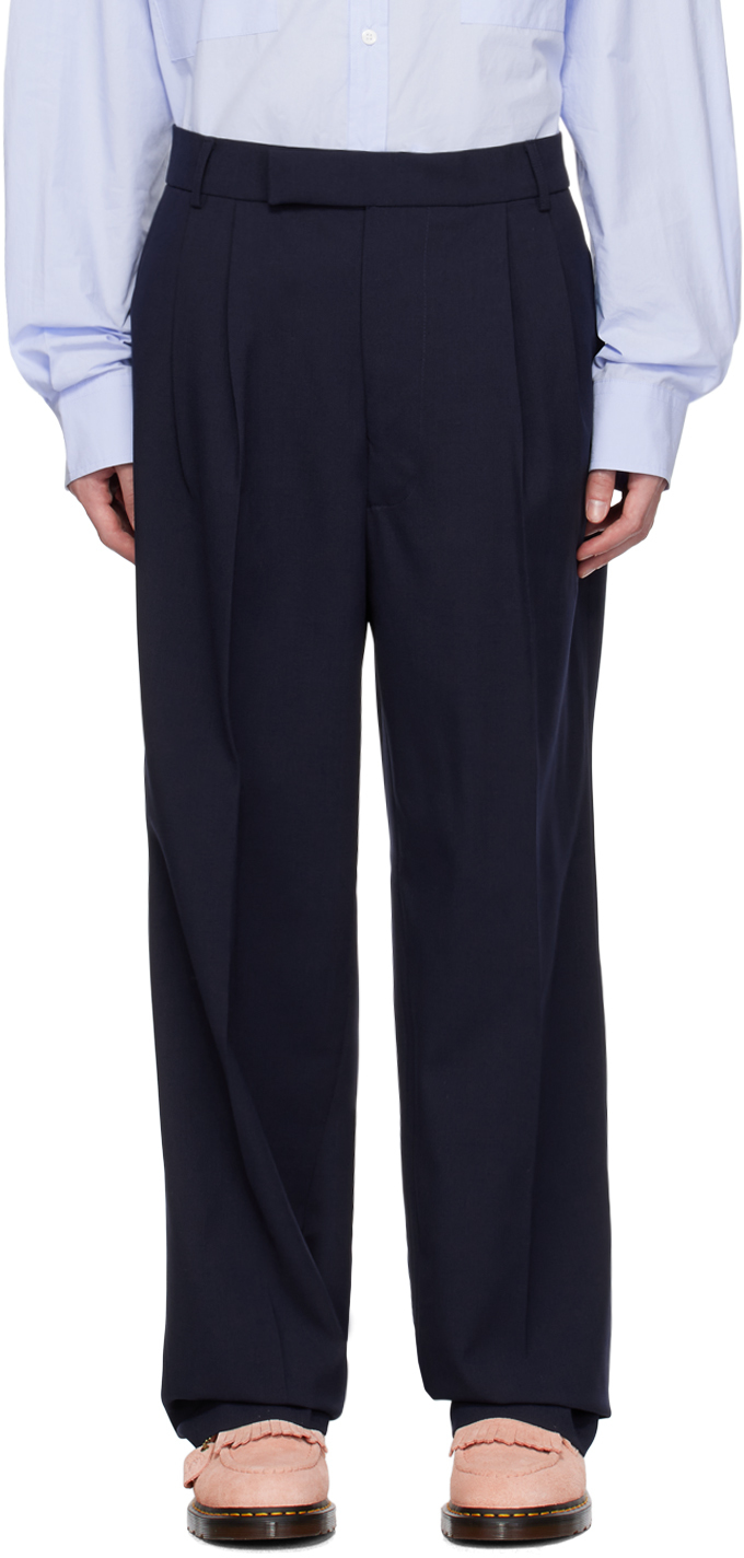 Navy Beo Trousers
