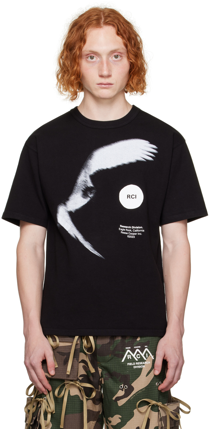 Black Eagle T-Shirt by Reese Cooper on Sale