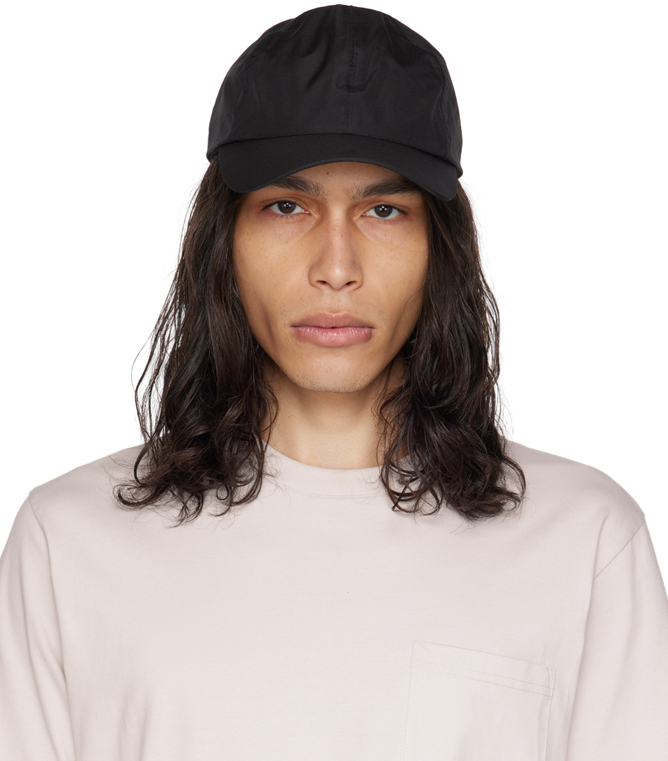 Norse Projects Black Sports Cap In Neutral