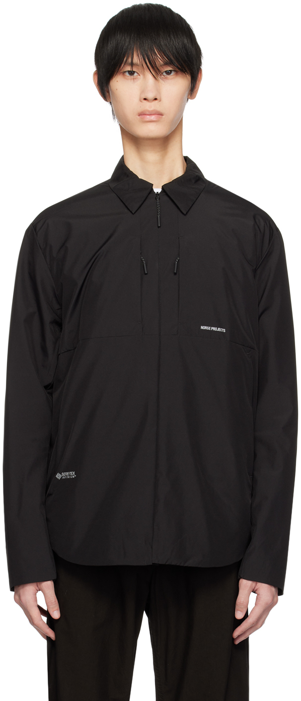 Norse Projects Jens Gore-tex Infinium 2.0 Shirt Jacket In Black