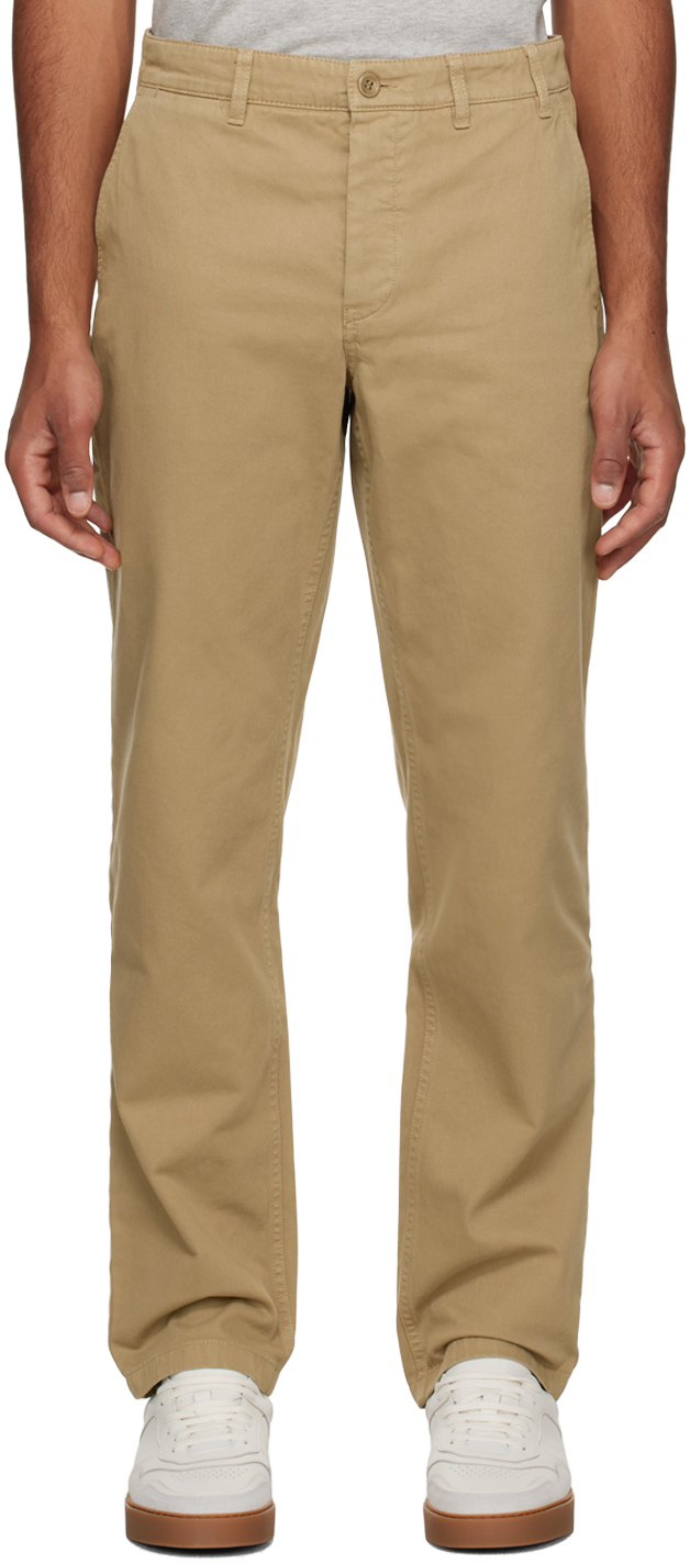 NORSE PROJECTS: Beige Aros Heavy Trousers | SSENSE Canada