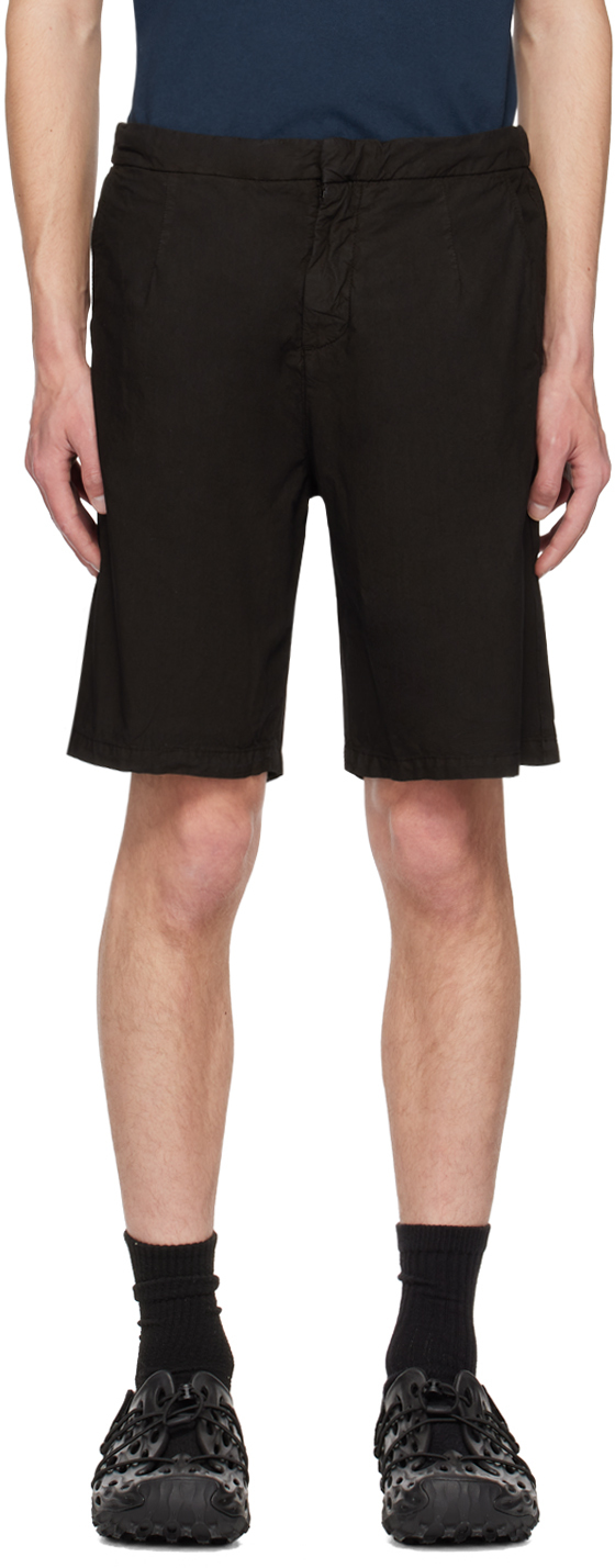 Norse Projects Black Aaren Typewriter Shorts