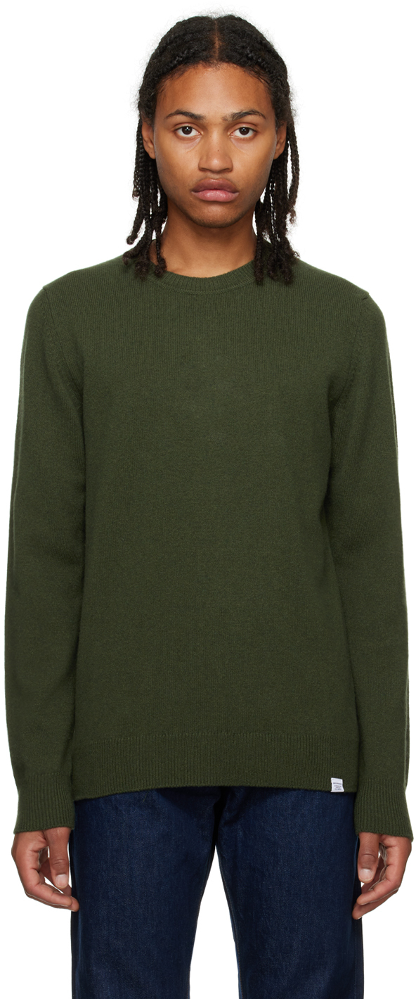 NORSE PROJECTS: Khaki Sigfred Sweater | SSENSE