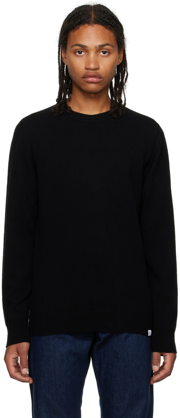 NORSE PROJECTS: Black Sigfred Sweater | SSENSE