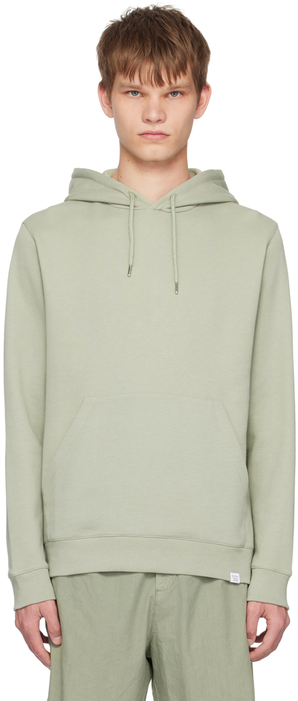 Norse Projects Green Vagn Hoodie In Sunwashed Green