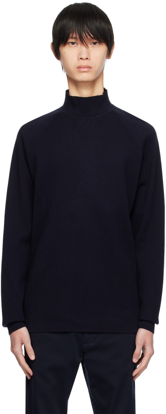 Navy Bruce Turtleneck