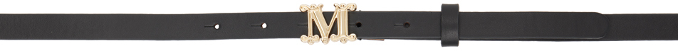 Max Mara Black Monogram Belt