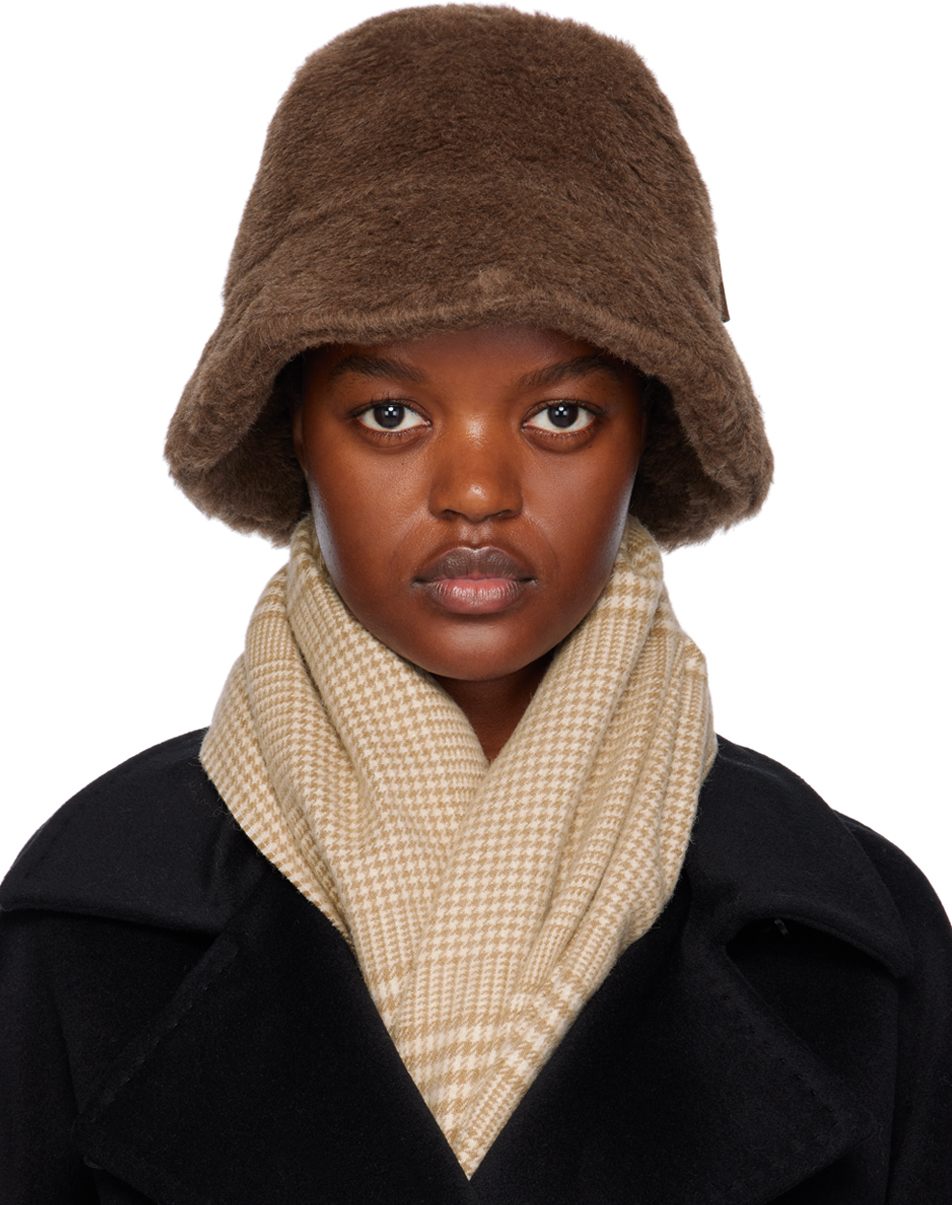 Max Mara: Brown Figura Hat | SSENSE