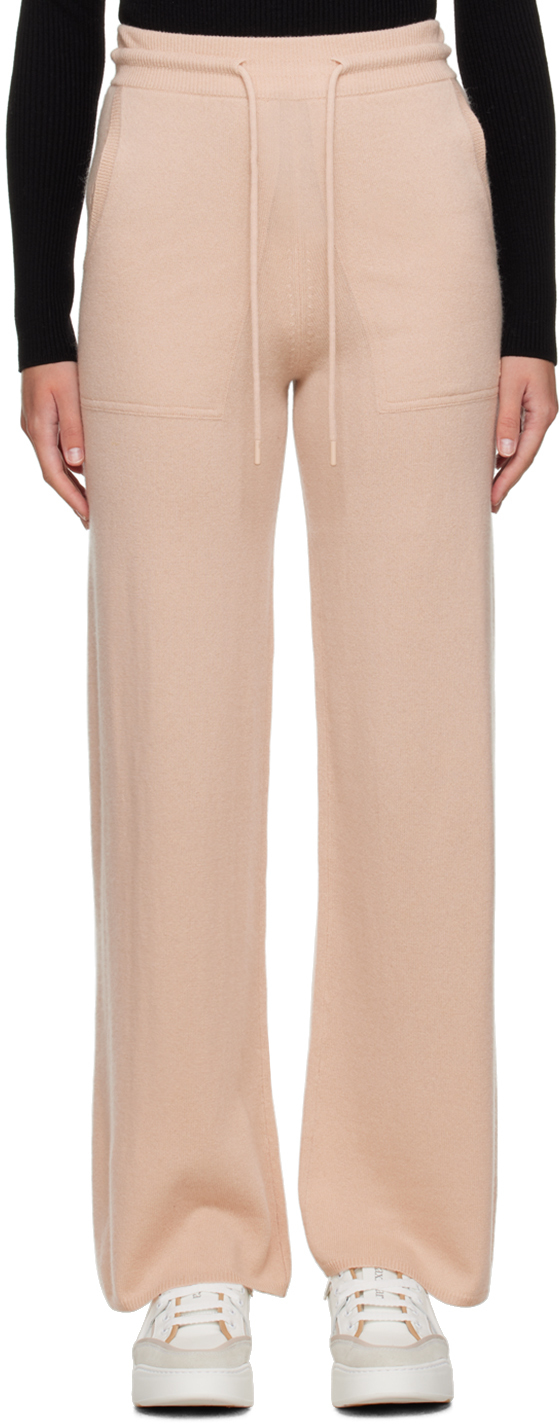 Max Mara Pink Relaxed-Fit Lounge Pants