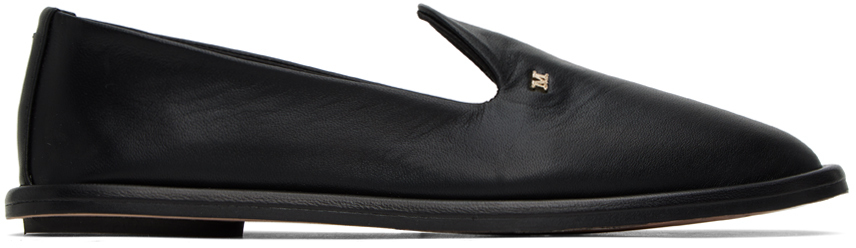 【関税込み】Max Mara ブラック Leen ローファー 送料関税込☆Max Mara☆レザーローファー