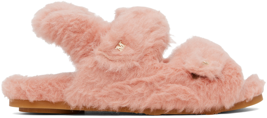 Pink Teddy Sandals