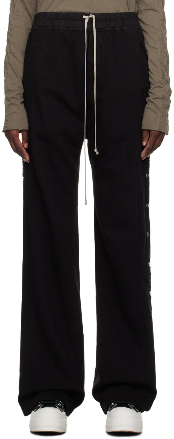 Rick Owens Black Track Lounge Pants