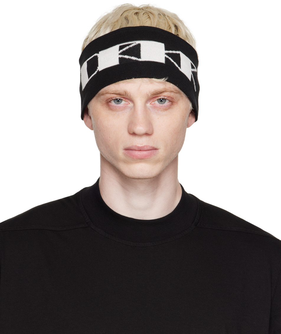 Rick Owens DRKSHDW Black 'HRDR' Headband | Smart Closet