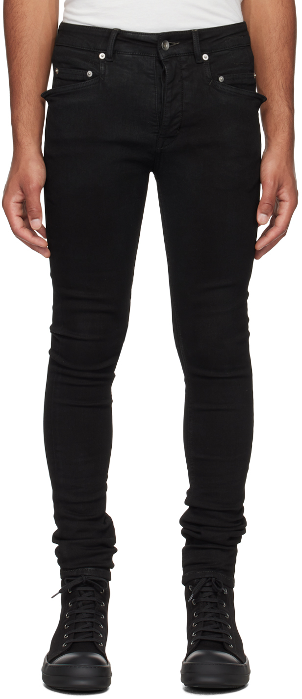 Jean Tyrone noir Rick Owens DRKSHDW en solde