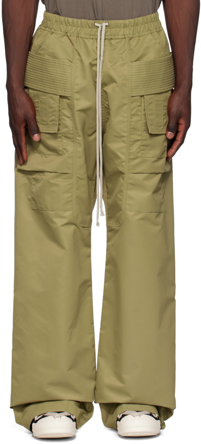 Khaki Creatch Cargo Pants by Rick Owens DRKSHDW on Sale