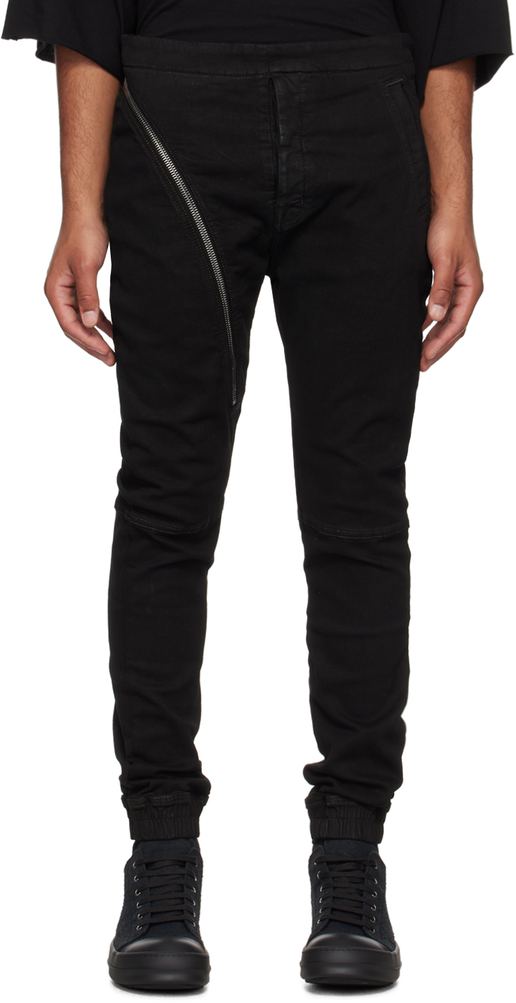 Black Aircut Jeans