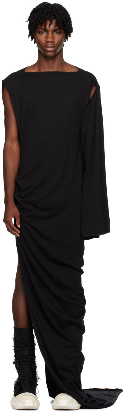 Rick Owens Drkshdw Black Edfu T-shirt In 09 Black
