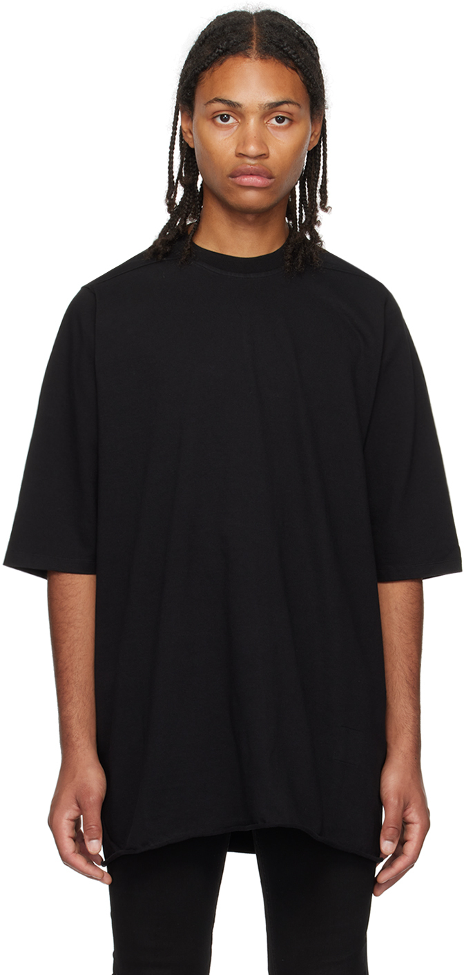 Shop Rick Owens Drkshdw Black Jumbo T-shirt In 09 Black