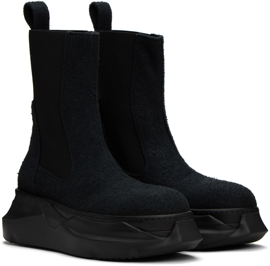 BICK OWENS DEKSHDW Black Abstract Beetle Boots￼ | eBay