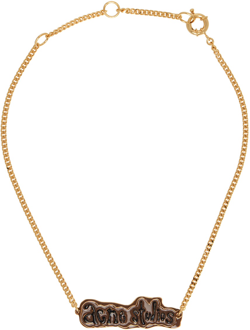 Gold Label Necklace