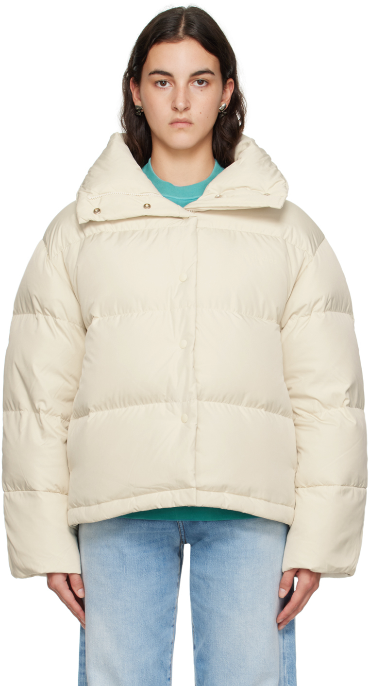 Off-White Quilted Down Jacket