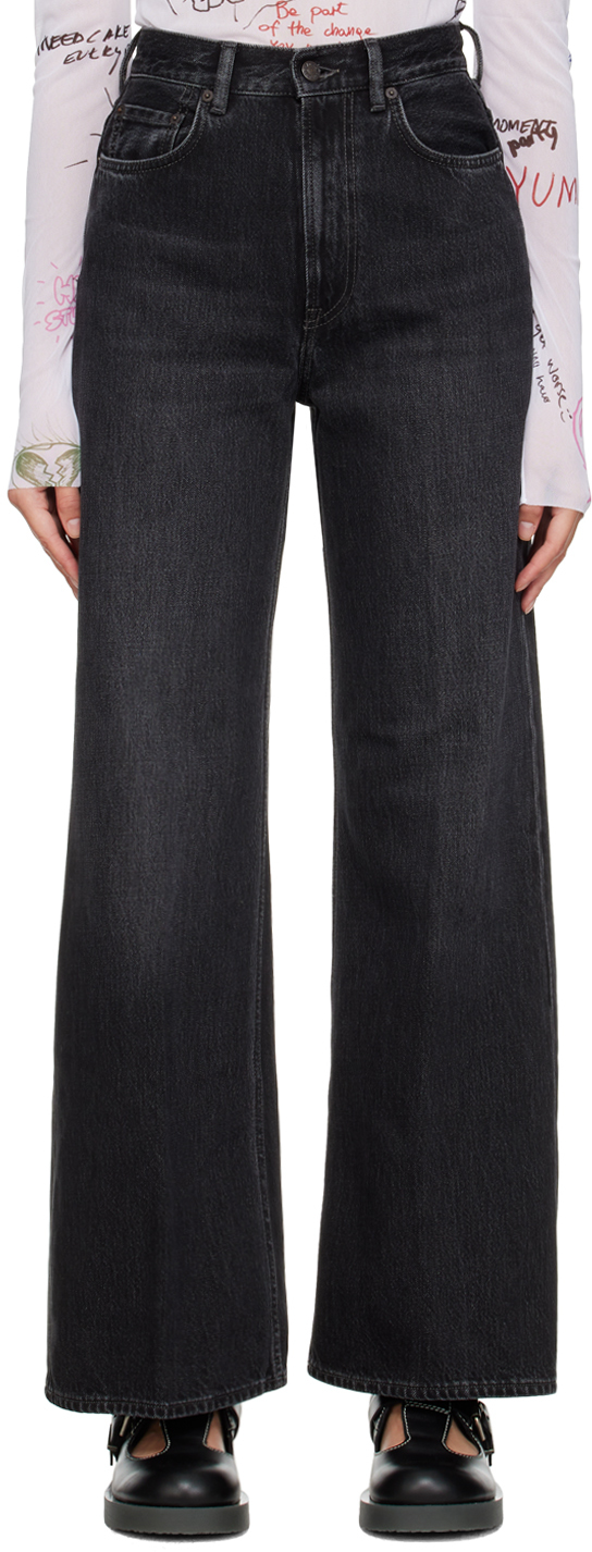 Acne Studios Relaxed Fit Jeans - 2022 In Black
