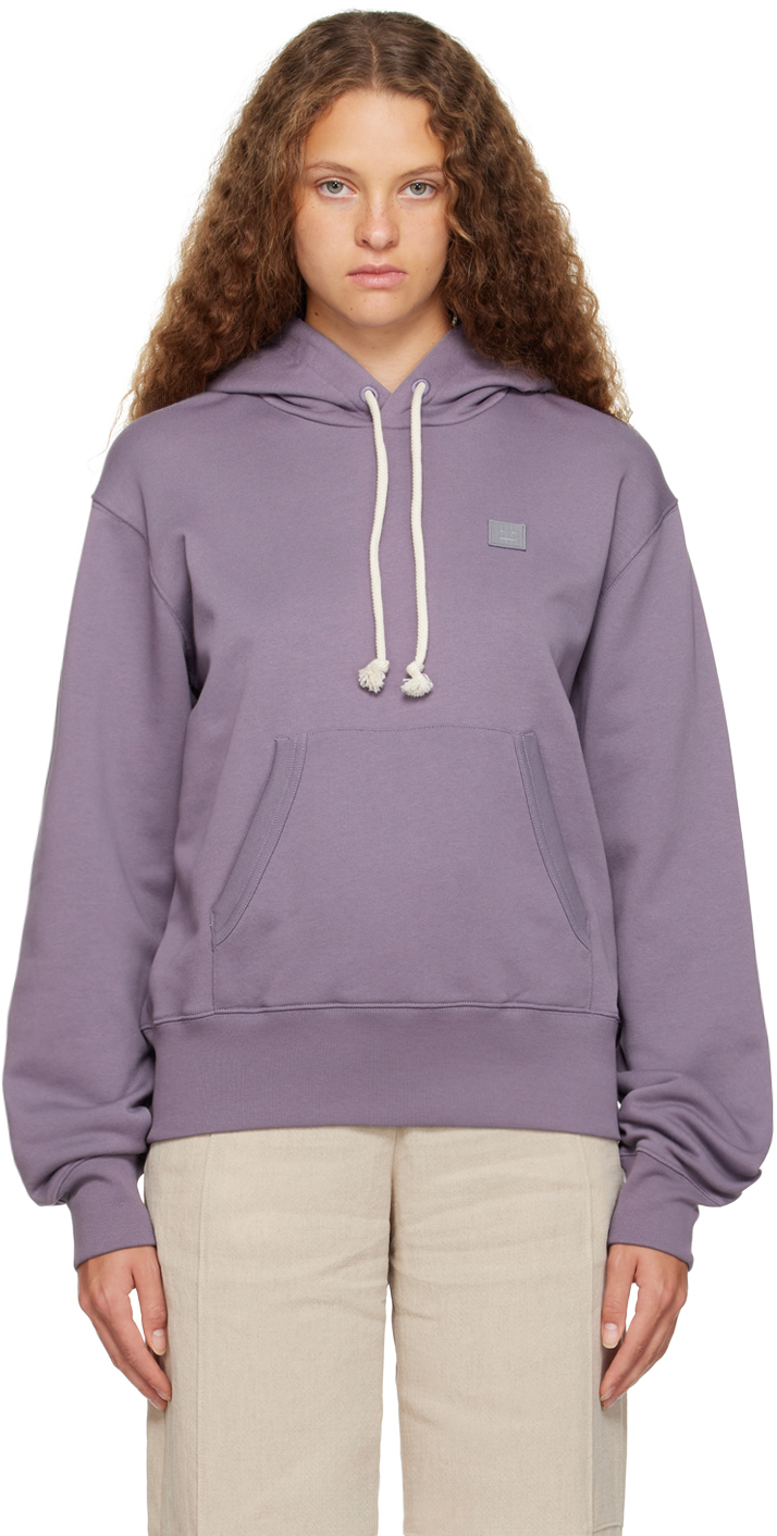 Acne Studios: Purple Patch Hoodie | SSENSE Canada