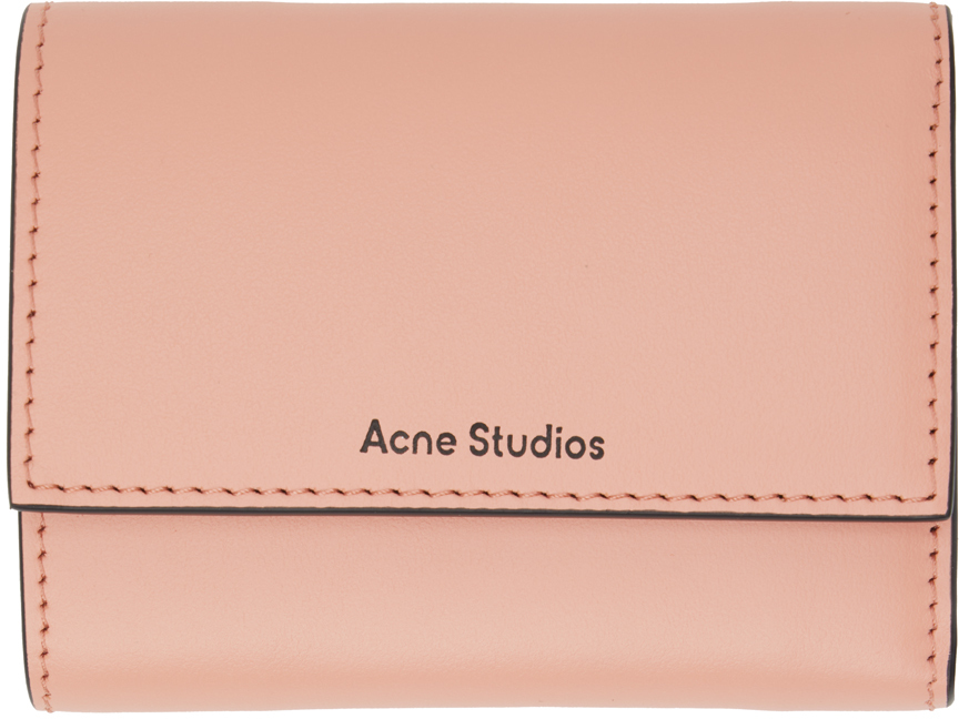 Acne Studios – Folded Card Holder Red - One Size