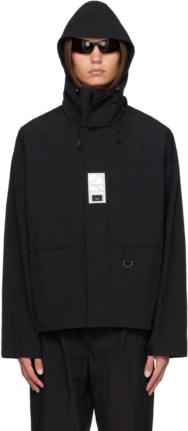 Black Hooded Jacket